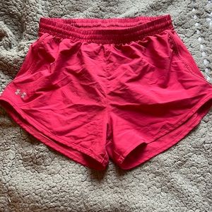 Pink Under Armor shorts